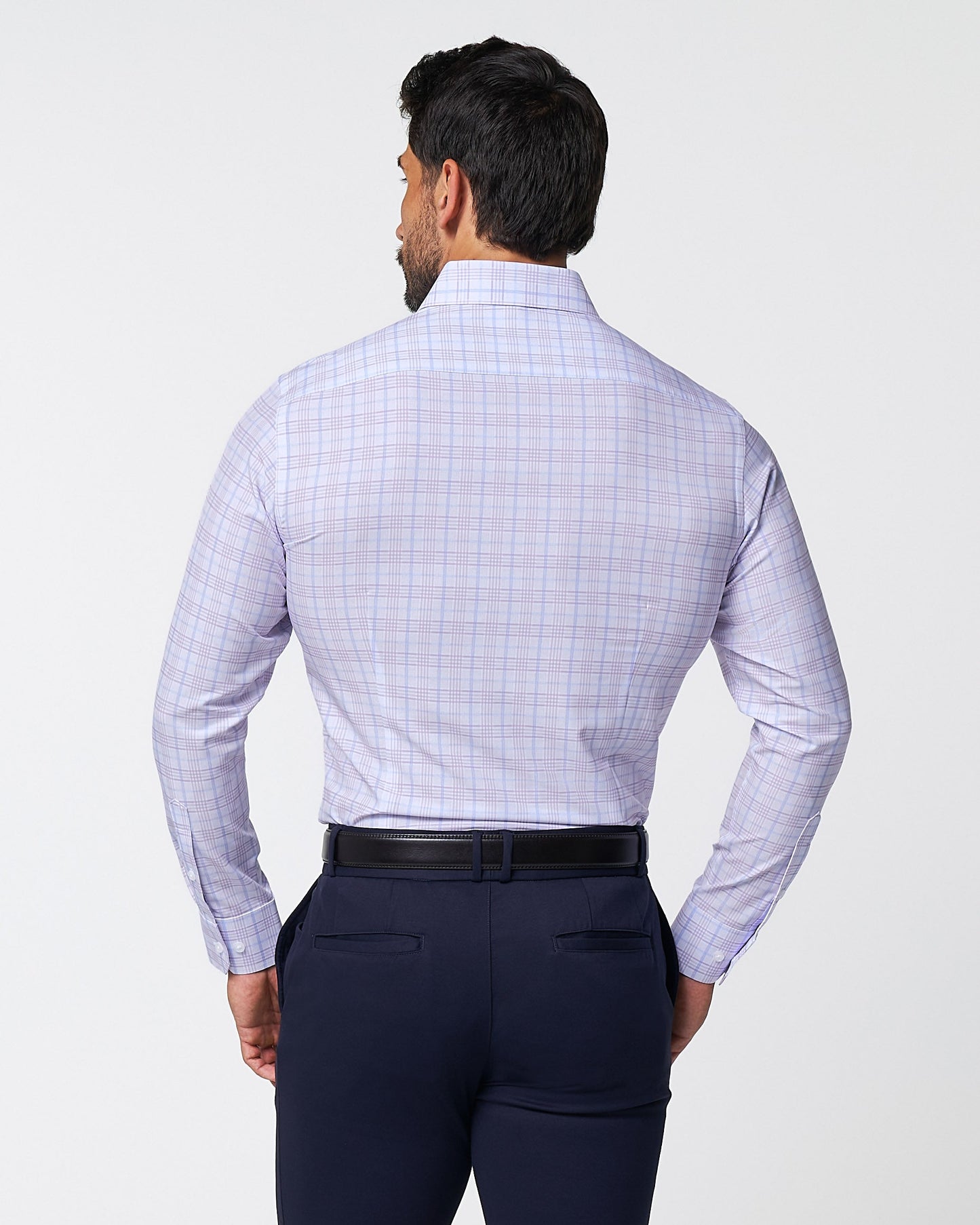 "The Lavender" Light & Dark Purple Plaid