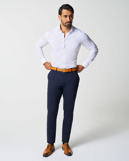 "The Everest" Winter-Weight Solid White