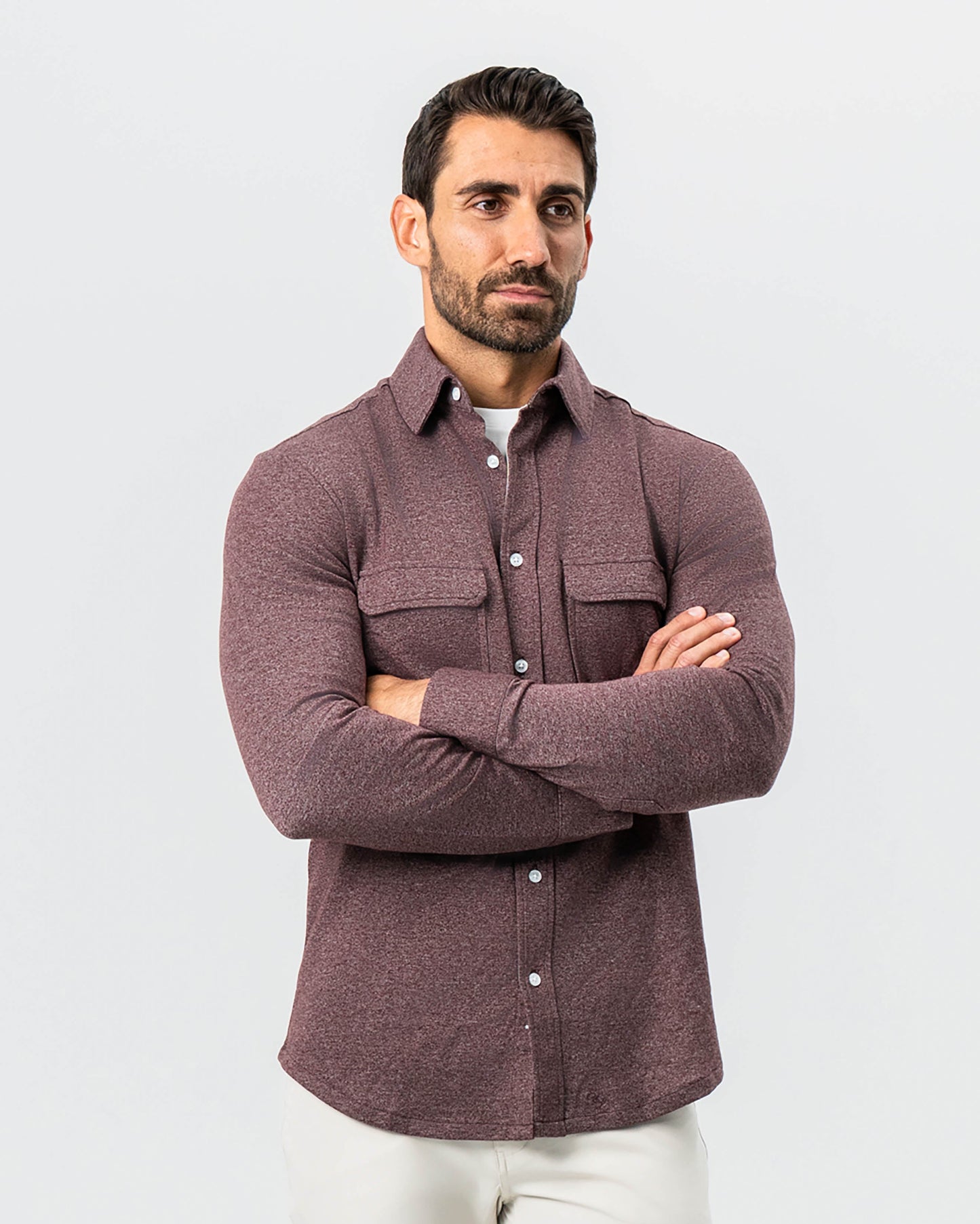 Patch Pocket Button Down - Brown